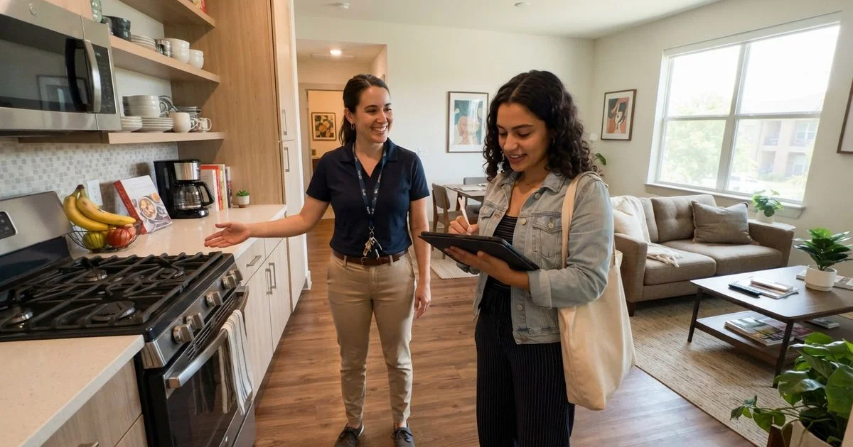 What to expect on an apartment tour in Dallas