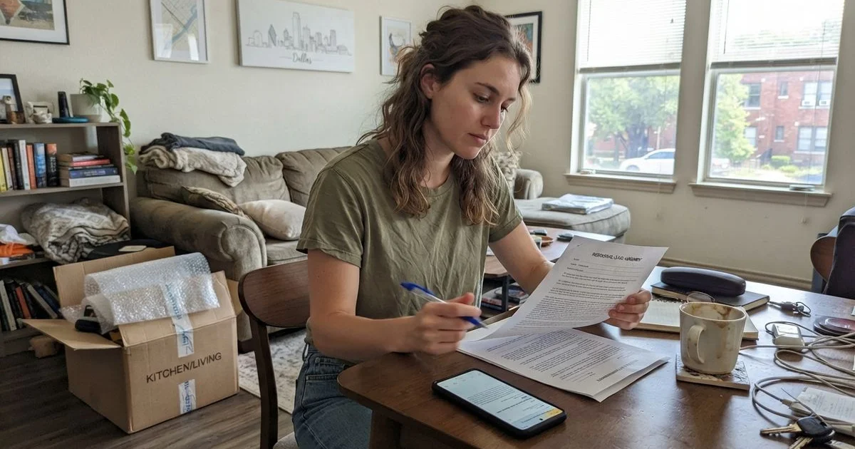 Breaking an apartment lease early in Dallas: what it costs and how to do it